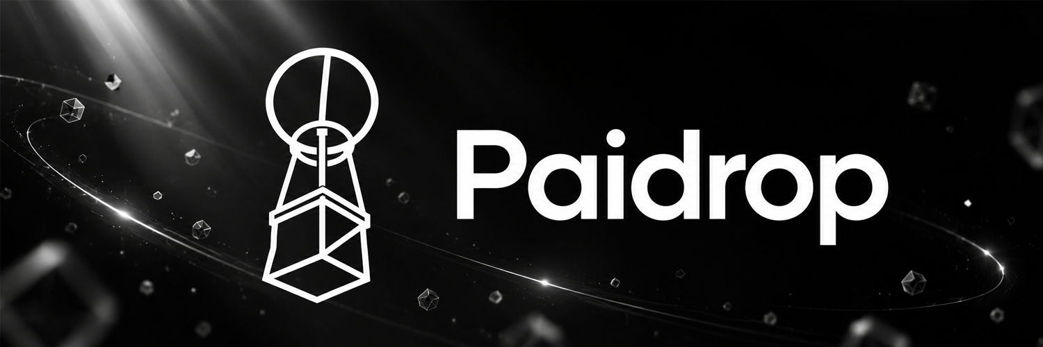 Paidrop banner
